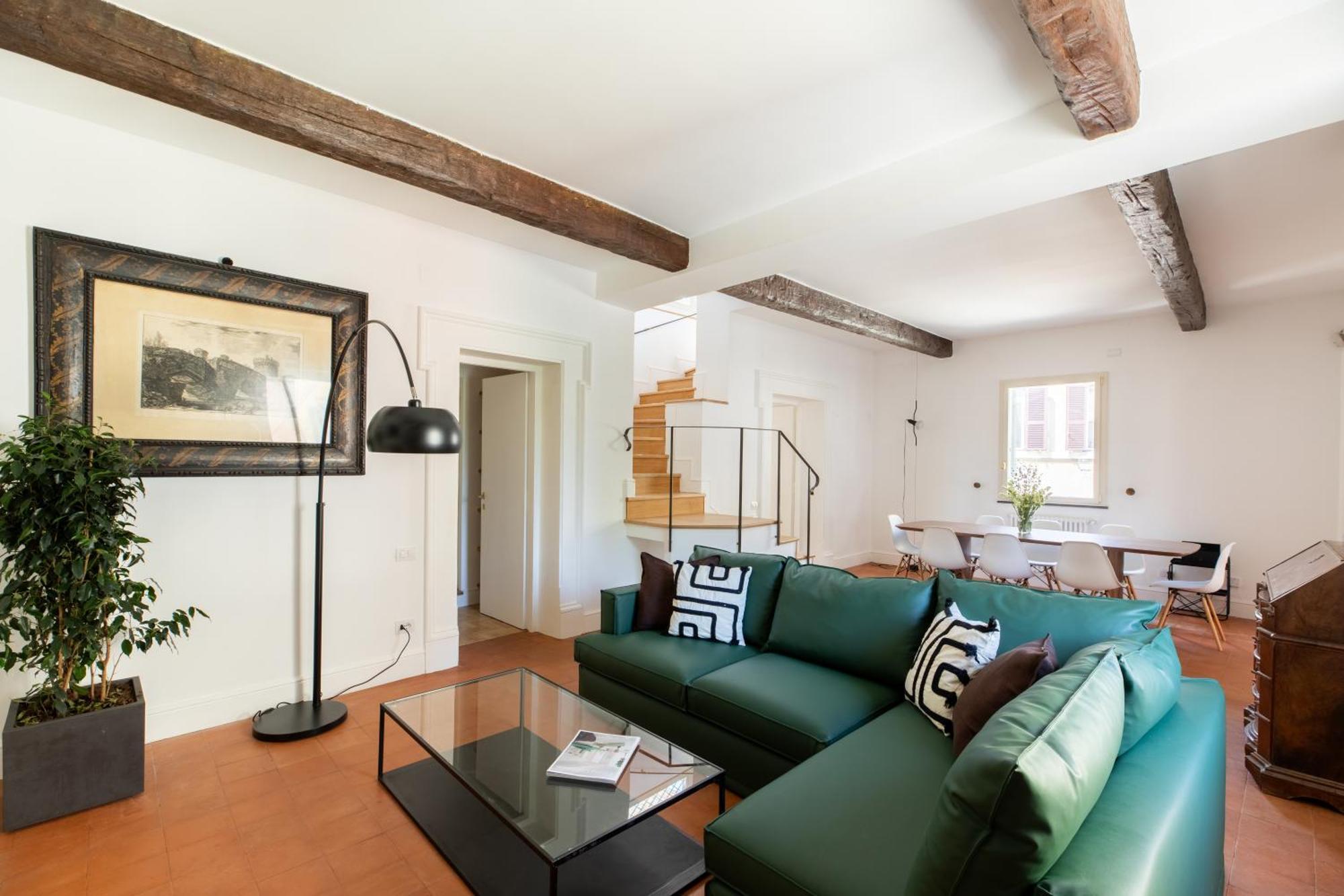 Iflat Trastevere Stylish 4 Bedroom Penthouse Appartement *