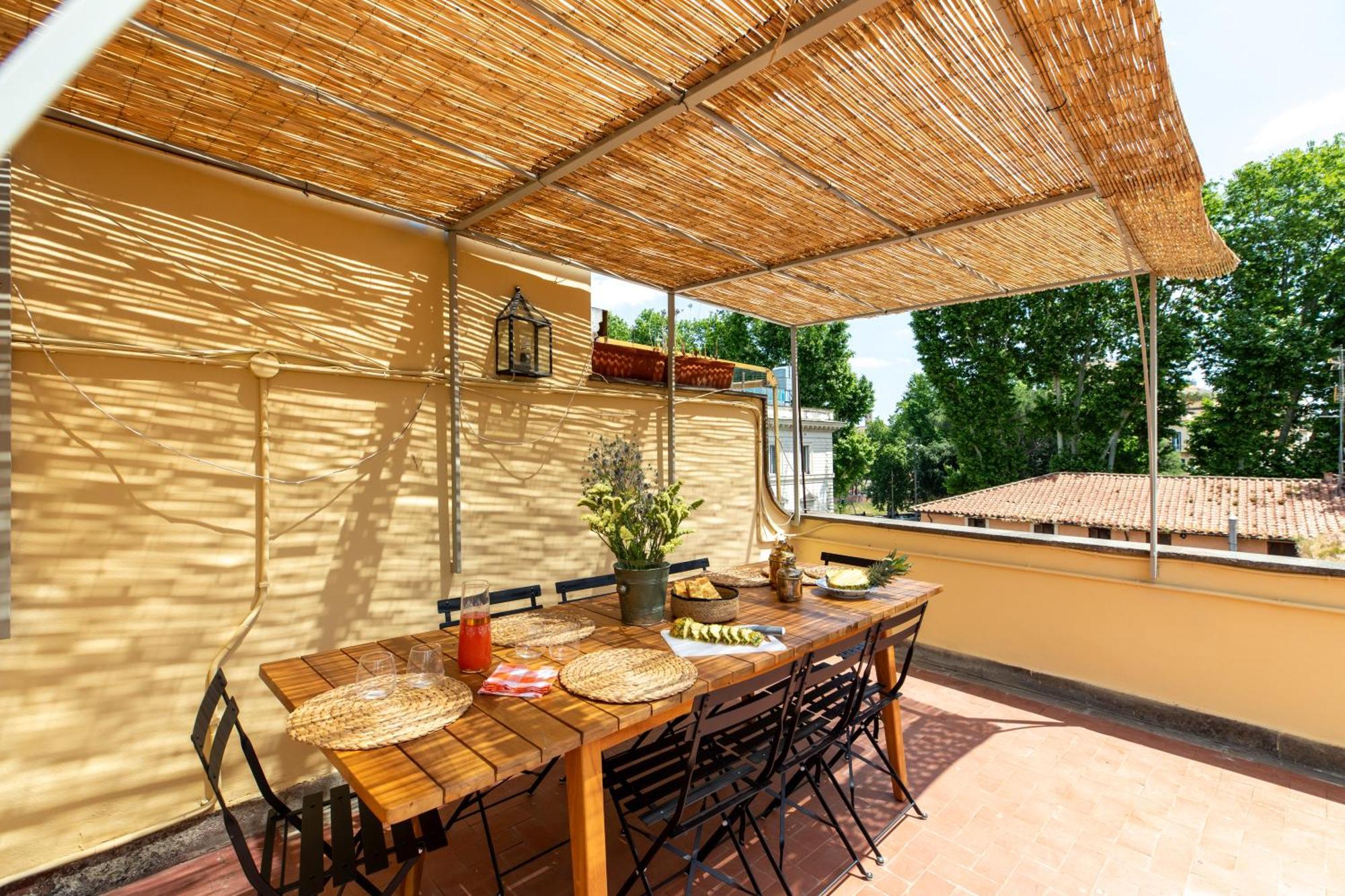 Iflat Trastevere Stylish 4 Bedroom Penthouse Appartement *