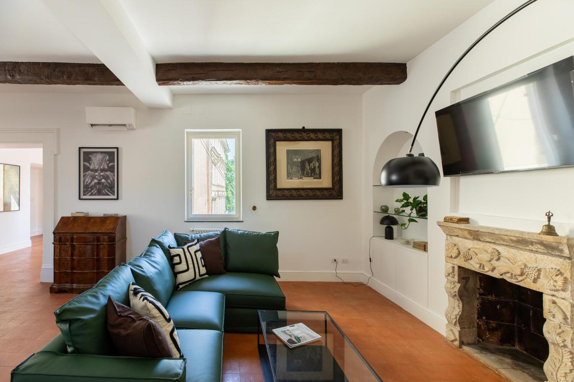Iflat Trastevere Stylish 4 Bedroom Penthouse Appartement